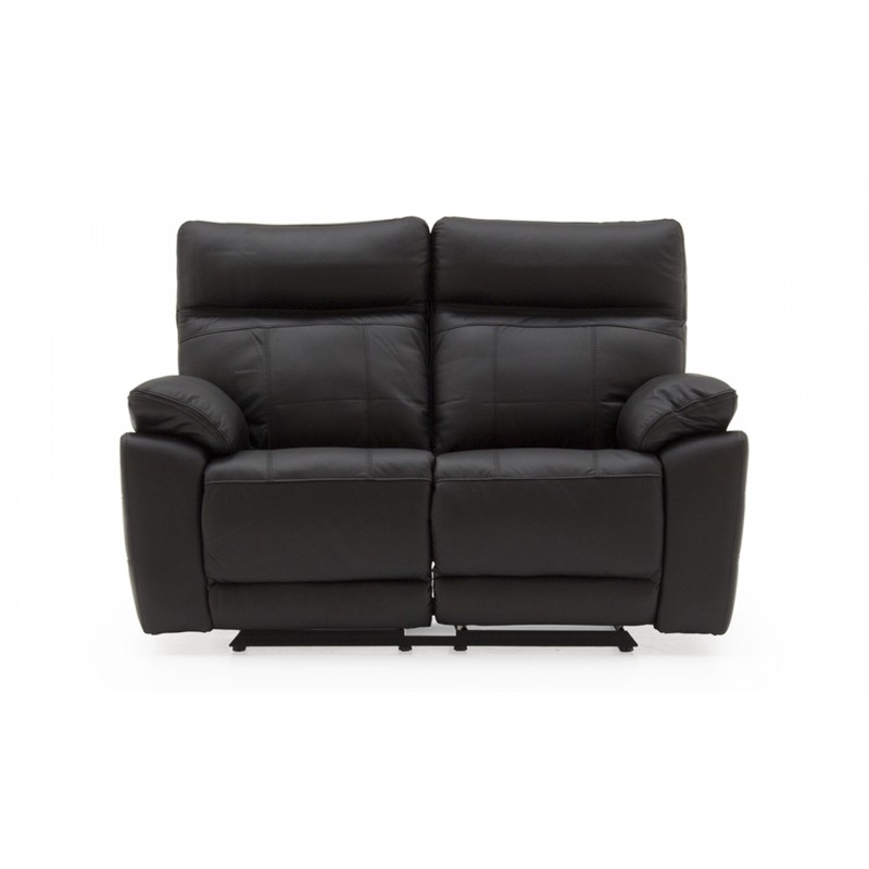 VL Positano 2 Seater Recliner - Black (Nett)